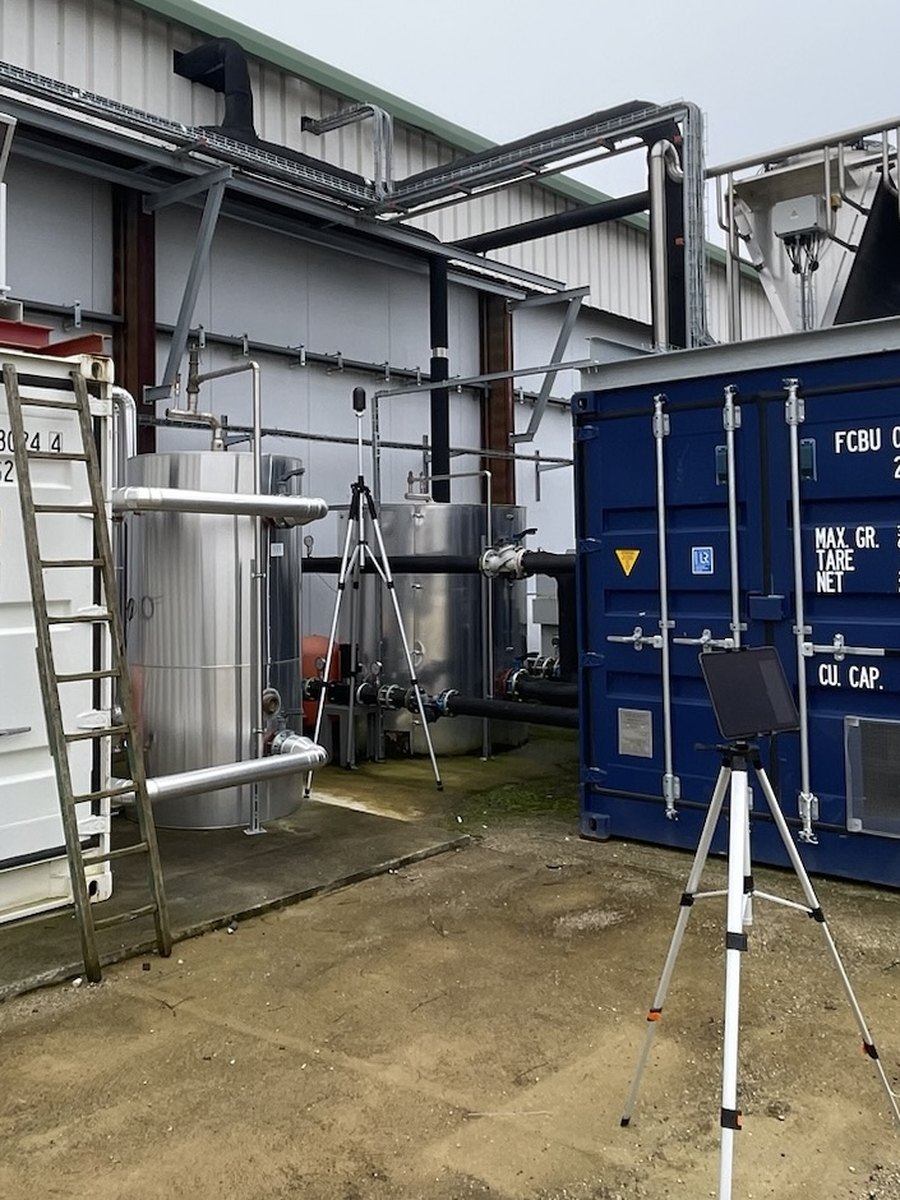 Réseaux MEP industriels relevés au scanner laser.
